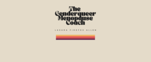 the genderqueer menopause coach logo